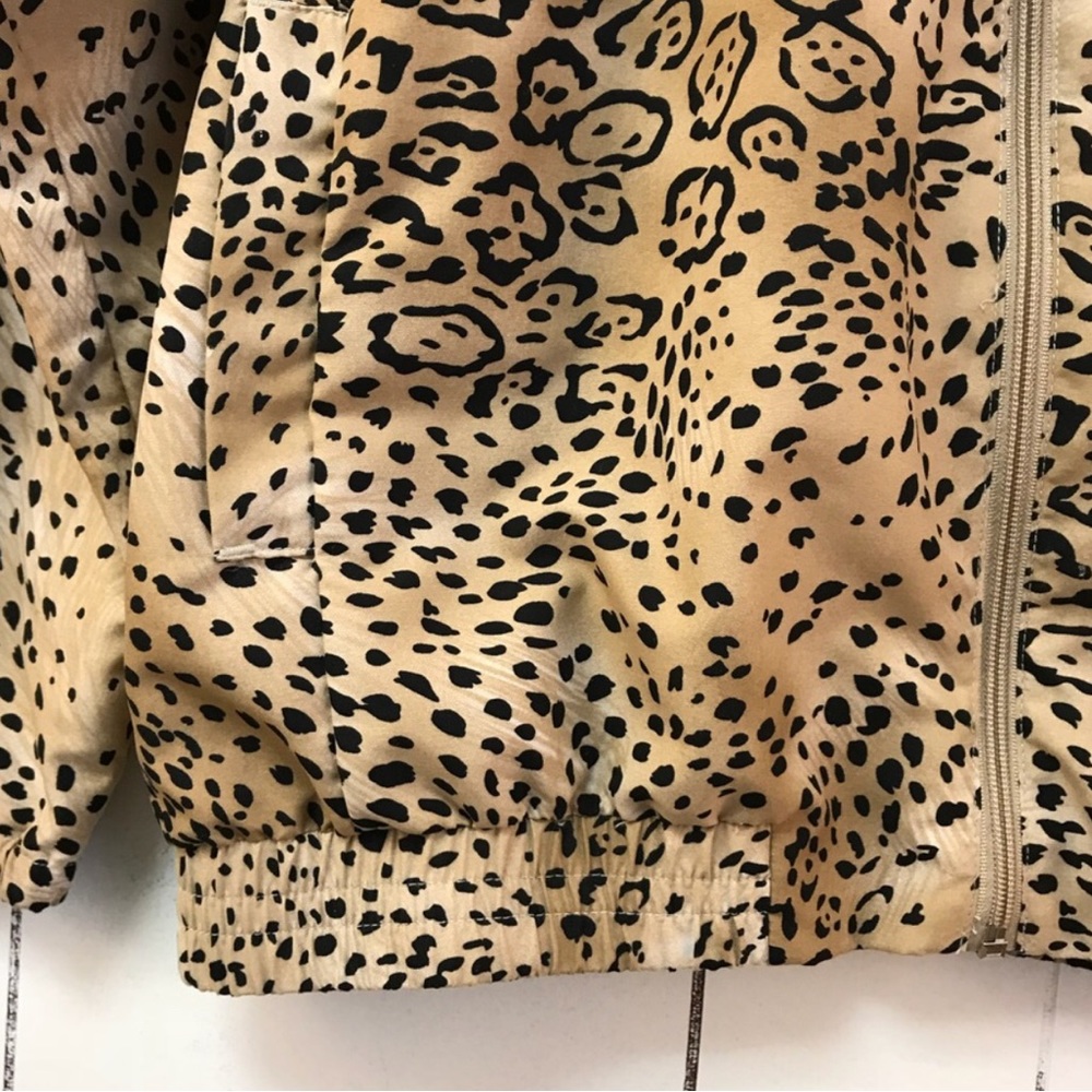Leopard Print Track Jacket - image 8